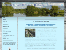 Tablet Screenshot of latchfordflyfishing.org